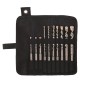 Trousse de 10 forets béton Twister 2 taillants compatible SDS+ L110 Ø5-6-8 L160Ø6(x2)-8(x2)-10-12-14 | 