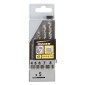 Coffret 5 forets béton Flash attachement cylindirque Ø4-5-6-7-8 mm | 