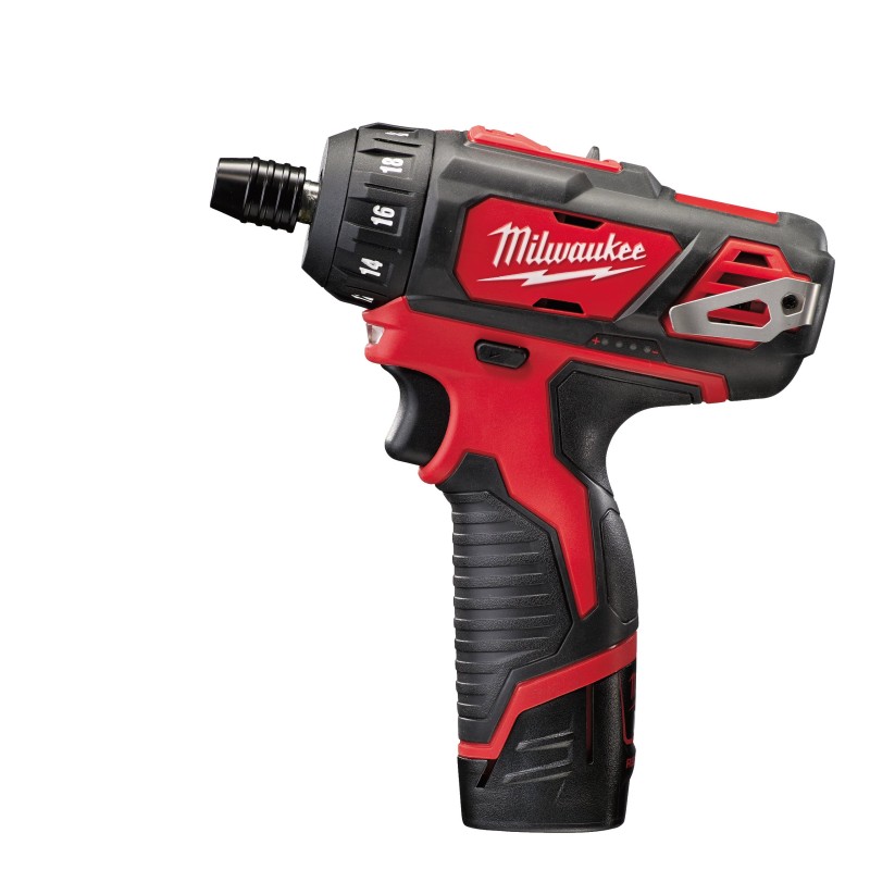 M12 BD-202C - Perceuse-Visseuse 2 vitesses 12V, 2,0Ah, 30 Nm. Livré en Carton, 2 Batteries 12 V - 2,0 Ah Red Li-Ion, 2 Vitesses,