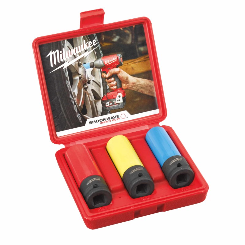 SET DOUILLES AUTOMOBILE SHOCKWAVE 3 PCS