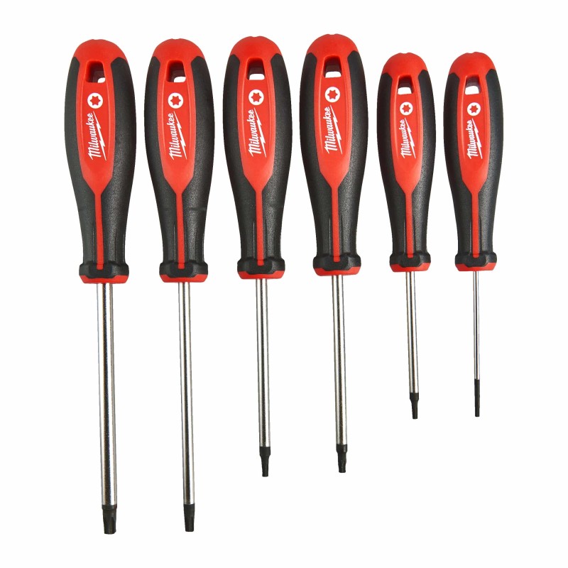 SET DE 6 TOURNEVIS TRILOBE TORX