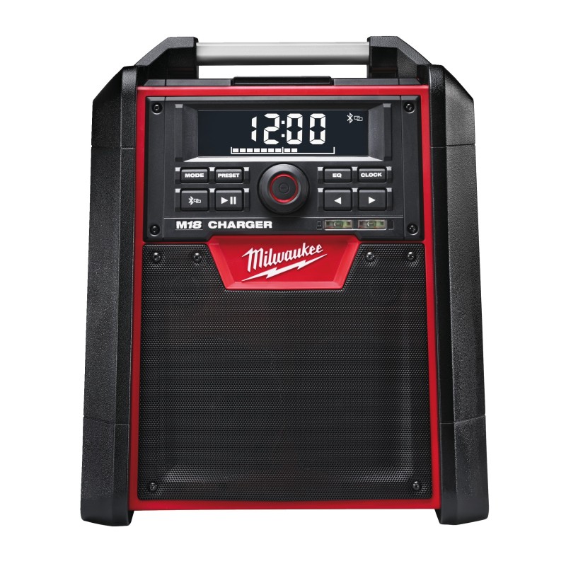 M18 RC-0 - Radio de chantier, 18V, chargeur 18V. Livré en Carton, sans batterie, ni chargeur