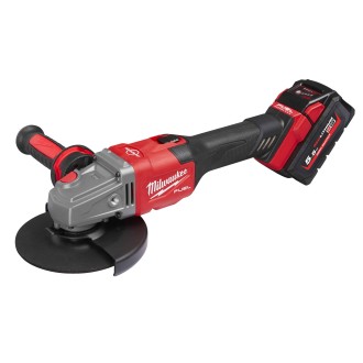 M18 FHSAG125XB-552X - Meuleuse d'Angle FUEL 18V , 5,5 Ah, 125mm DMS , Frein. Livré en HD Box, 2 Batteries 18V High Output 5,5Ah 