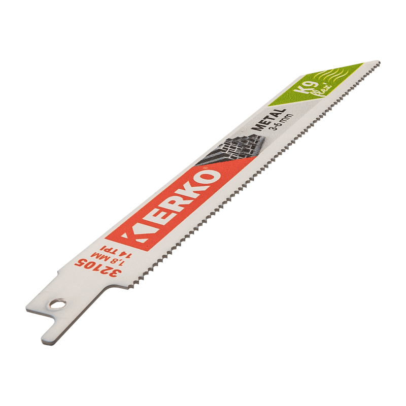 LAME DE SCIE SABRE BIMETAL METAL K9 FLEX 150x19x0,9 14TPI (X5)