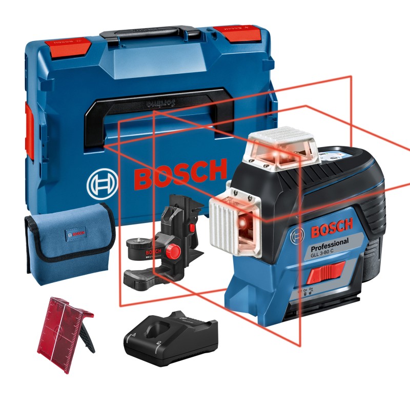 LASER LIGNES GLL 3-80 C + BM1 PLUS (VERSION BATTERIES)