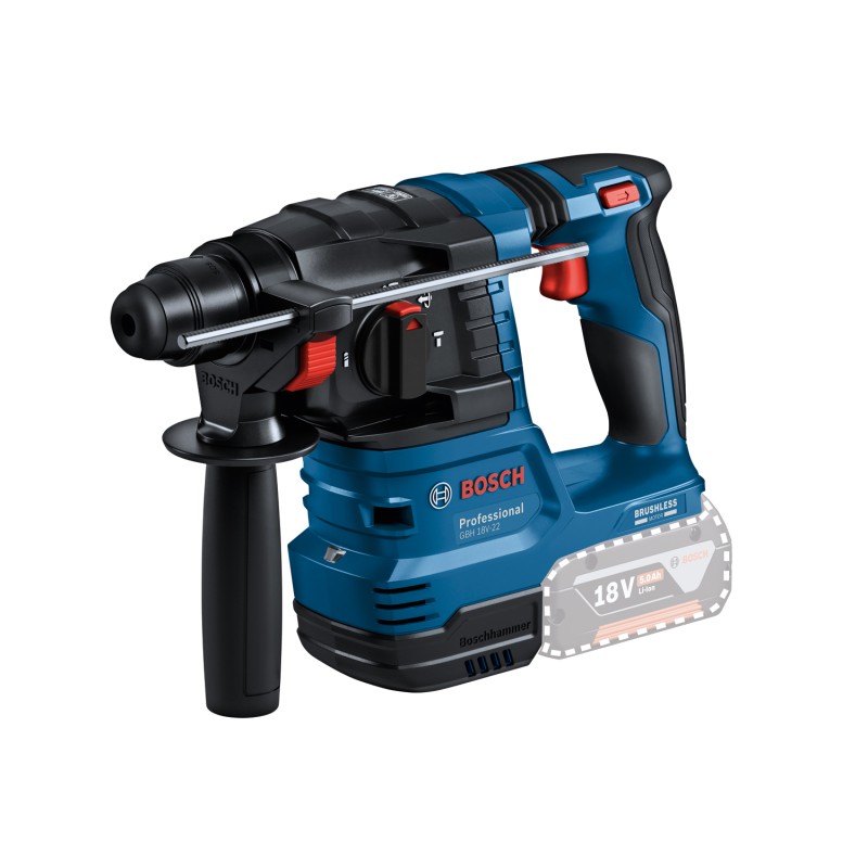 PERFORATEUR BURINEUR SDS-PLUS 18V 1,9J GBH 18V-22