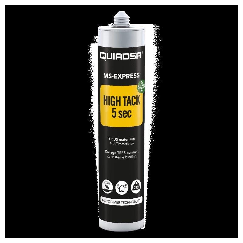 ADHESIF POLYMERE MS EXPRESS HIGHTACK 5SEC 600KG TRACTION INITIALE SECHAGE RAP BL