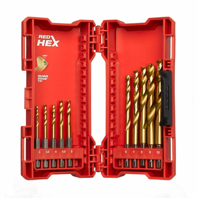 SET 10 FORETS METAUX HSS-G SHOCKWAVE
