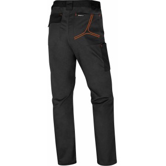 PANTALON DE TRAVAIL FEMME MACH2 GRIS/ORANGE