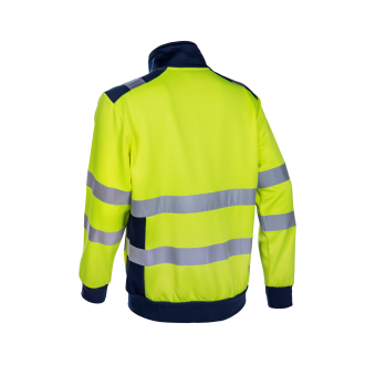VESTE THERMIQUE HAUTE VISIBILTE GOKKAN JAUNE/MARINE
