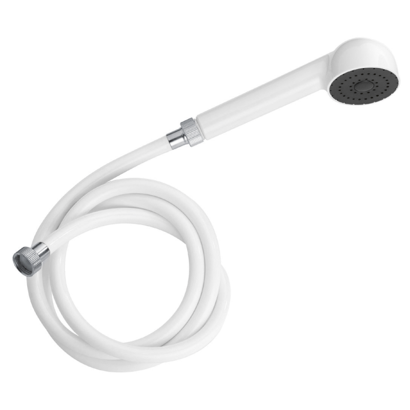 DOUCHETTE + FLEXIBLE BLANC EMERAUDE