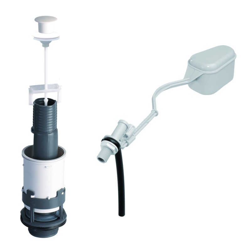 ENSEMBLE MECANISME TIRETTE BLANCHE MX + ROB LEVIER F12