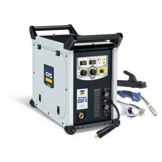 POSTE MULTIPROCEDES TRIPHASE MULTIWELD 250T C EQUIPE