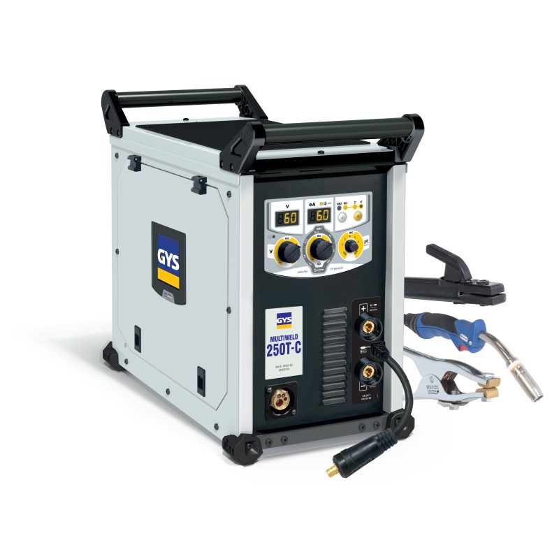 POSTE MULTIPROCEDES TRIPHASE MULTIWELD 250T C EQUIPE