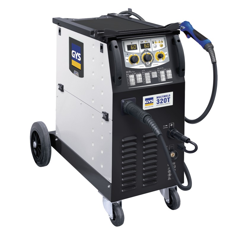 POSTE MULTIPROCEDES TRIPHASE MULTIWELD 320T EQUIPE