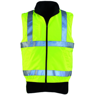 GILET/BODY WARMER HI-WAY HAUTE VISIBILITE JAUNE