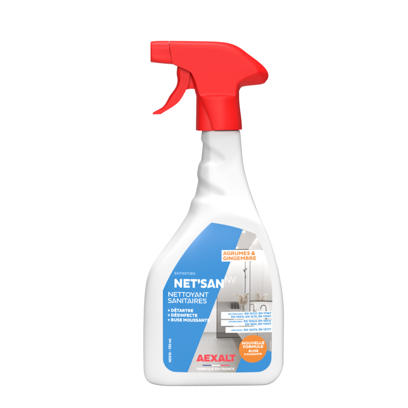 NET'SAN NV - GEL NETTOYANT SANITAIRES - 750 ML
