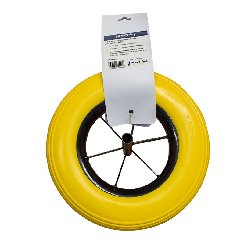 ROUE INCREVABLE SOUPLE Ø 380MM ROUE INCREVABLE SOUPLE Ø 380MM