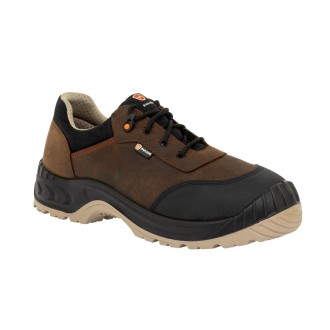CHAUSSURE DE SECURITE BASSE MARRON NIKOLA S3 SRC CI HI