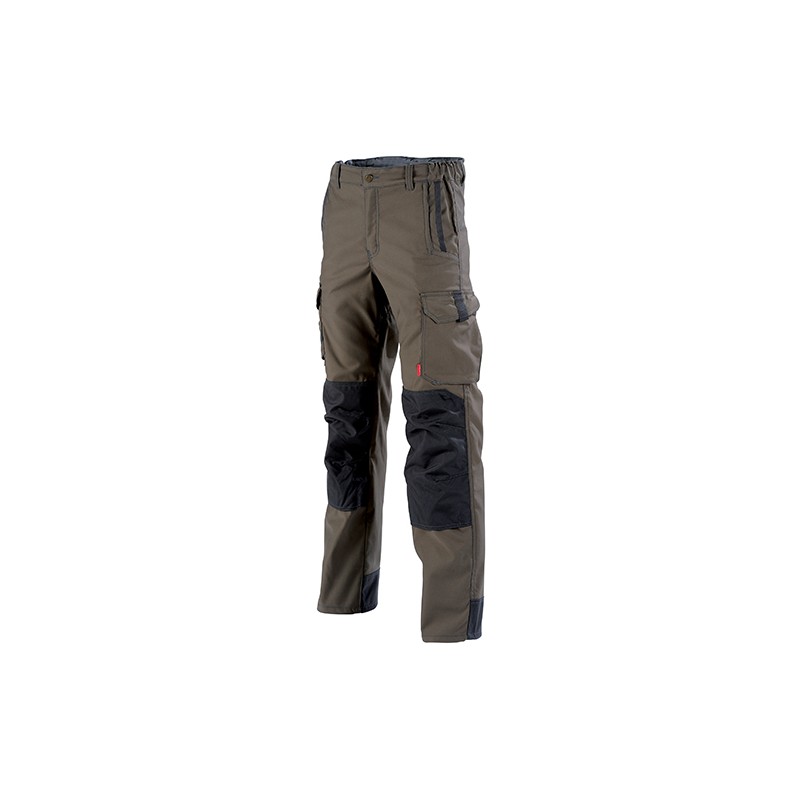 PANTALON HAKAN MARRON/ARDOISE + POCHE METRE PANTALON HAKAN MARRON/ARDOISE + POCHE METRE