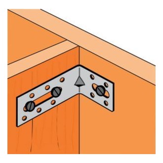 EQUERRE FIXATION SIMPLE ET RENFORCEE EFIX