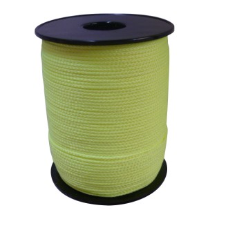 TRESSE POLYPROPYLENE FLUORESCENTE 8 FUSEAUX ''LA FURETTE''