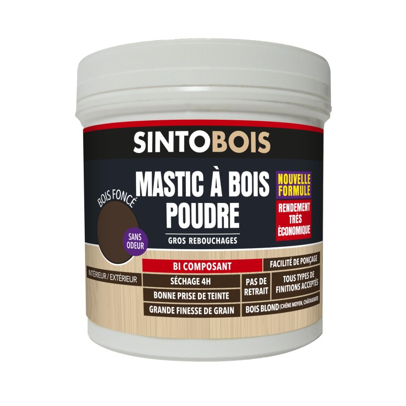 MASTIC A BOIS POUDRE SINTOBOIS MASTIC A BOIS POUDRE SINTOBOIS