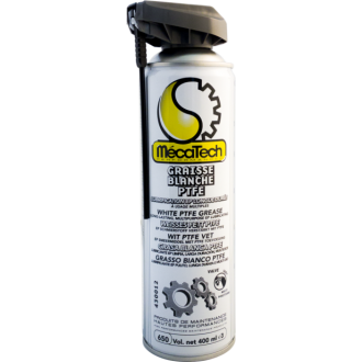 Graisse blanche ptfe mecatech 430012 - lubrification haute précision