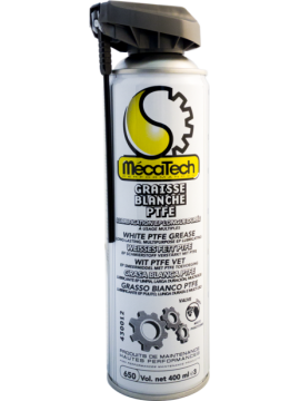 Graisse blanche ptfe mecatech 430012 - lubrification haute précision