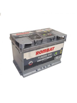 Batterie voiture Rombat Tundra TEFB370 EFB 12V 70Ah 750A compatible Start & Stop