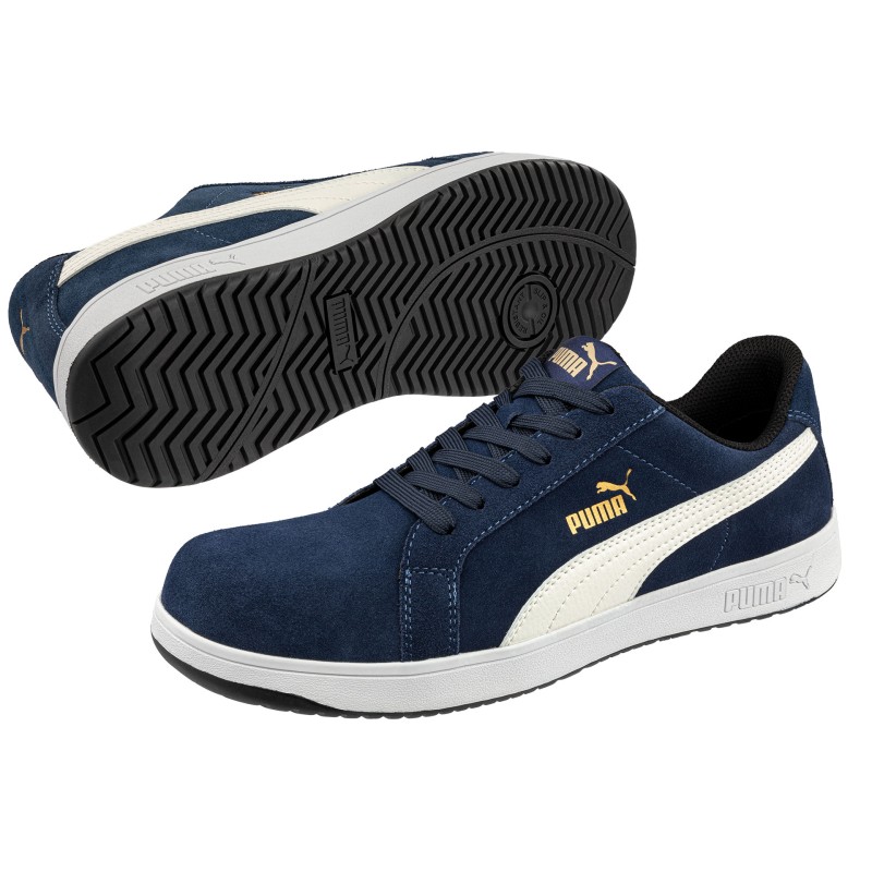 CHAUSSURE ICONIC SUEDE NAVY LOW S1PL ESD FO HRO SR CHAUSSURE ICONIC SUEDE NAVY LOW S1PL ESD FO HRO SR