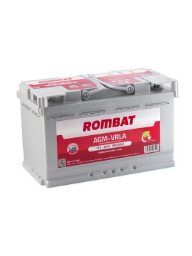Batterie Rombat AGM Start & Stop 12V 80Ah 800A L4D