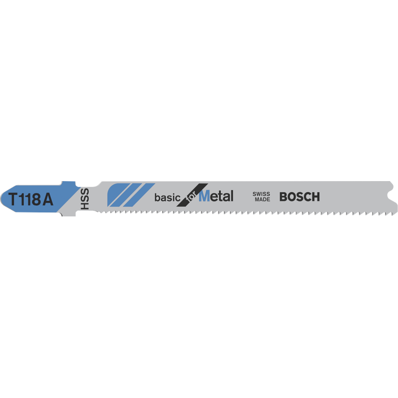 LAME DE SCIE SAUTEUSE HSS MÉTAL 92MM T118B (X5) LAME DE SCIE SAUTEUSE HSS MÉTAL 92MM T118B (X5)