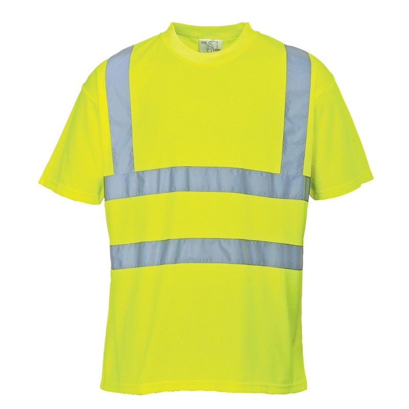 T-SHIRT HAUTE VISIBILITE S478 JAUNE T-SHIRT HAUTE VISIBILITE S478 JAUNE