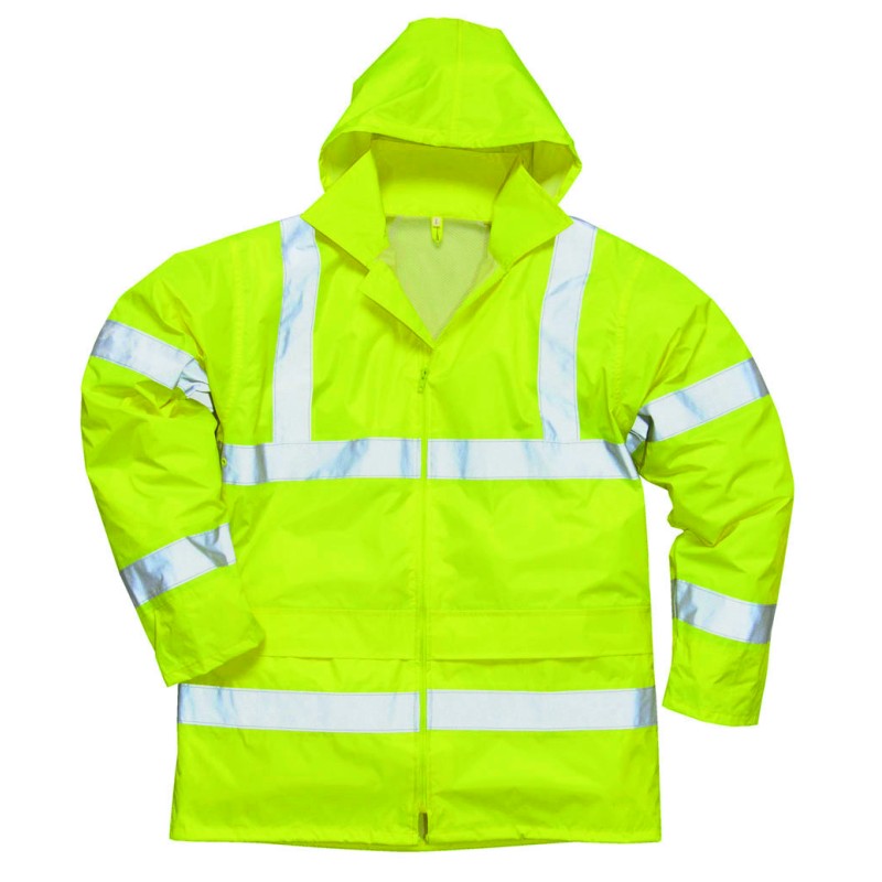 VESTE DE PLUIE HAUTE VISIBILITE JAUNE HV H440 VESTE DE PLUIE HAUTE VISIBILITE JAUNE HV H440
