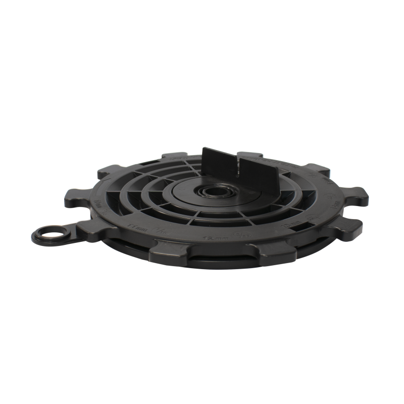 PLOT REGLABLE NOIR POUR DALLE ARKIMEDE EP 2MM H10MM