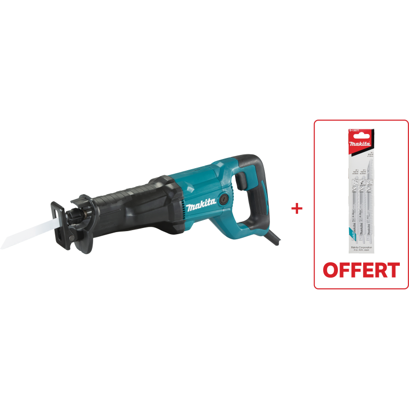 SCIE RECIPRO 1200W JR3051TK + SET DE 3 LAMES OFFERT