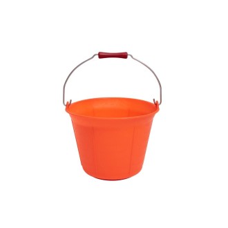 SEAU ORANGE FLUO SANS...