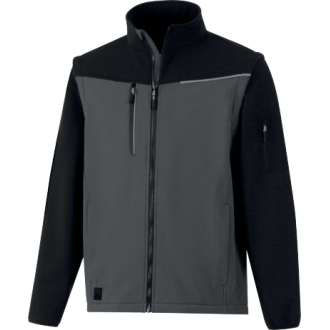 VESTE SOCCIA GRIS NOIR