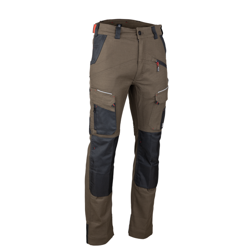 PANTALON SONIQUE MARRON/NOIR PANTALON SONIQUE MARRON/NOIR