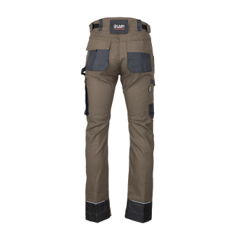 PANTALON SONIQUE MARRON/NOIR