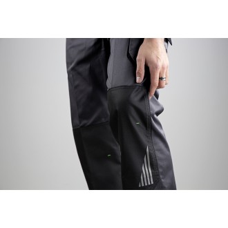 PANTALON DE TRAVAIL VULCAIN GRIS SOMBRE/ NOIR T38