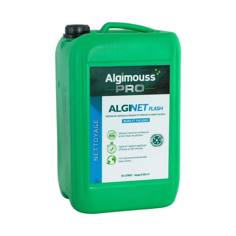 NETTOYANT FACADES ALGINET FLASH 10L | ALGIMOUSS