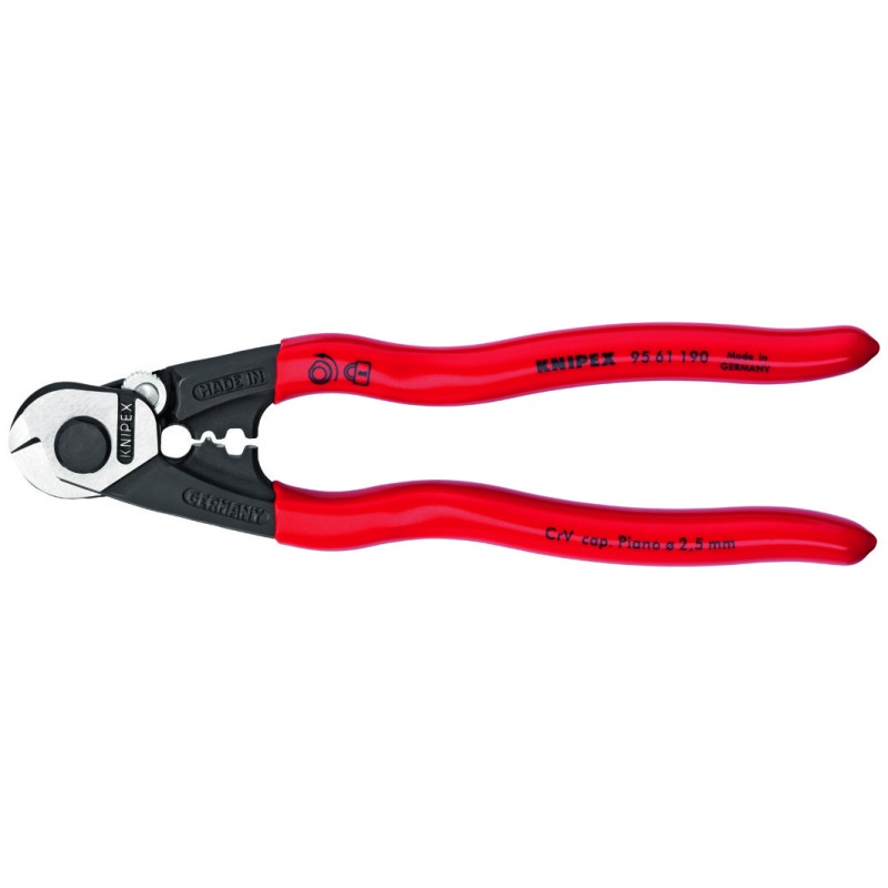 COUPE-CABLES ACIER FORGE 190 MM | KNIPEX