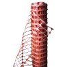 BARRIERE DE CHANTIER ORANGE 1M X 50M | SACHERIE DE PANTIN