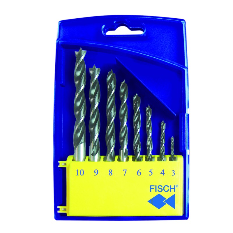 MECHE A BOIS 3 POINTES (COFFRET DE 8) | FISCH®