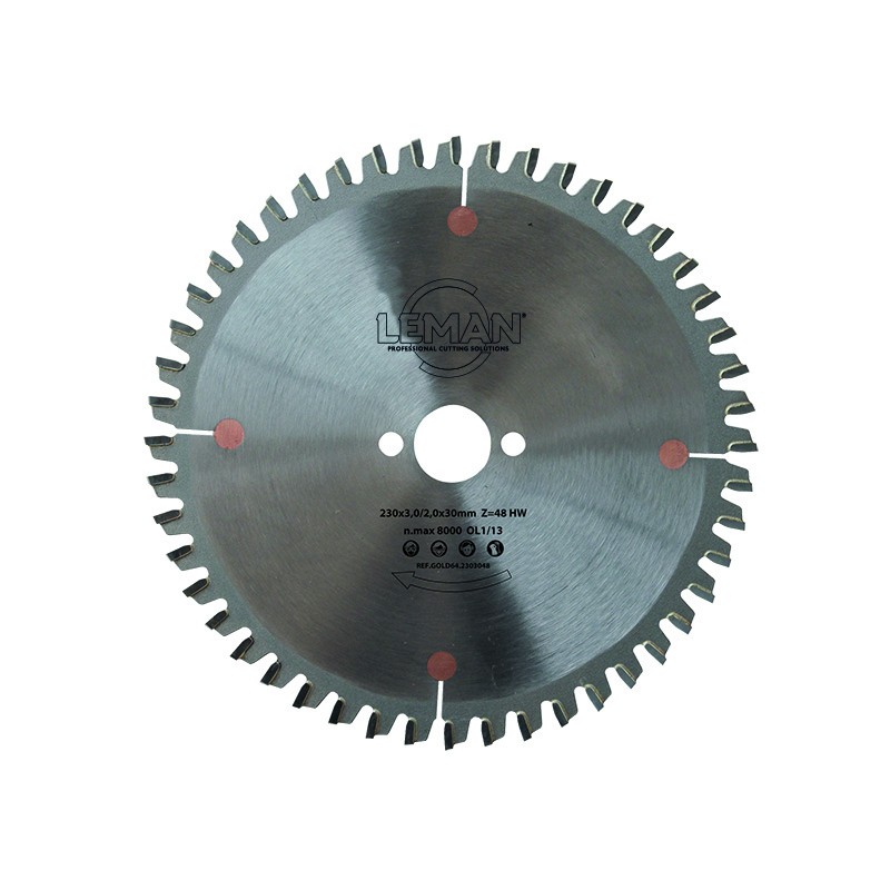 LAME CIRCULAIRE BOIS MASSIF 160X20X2,2 48Z ALT NEG LSC.E64BAN | LEMAN