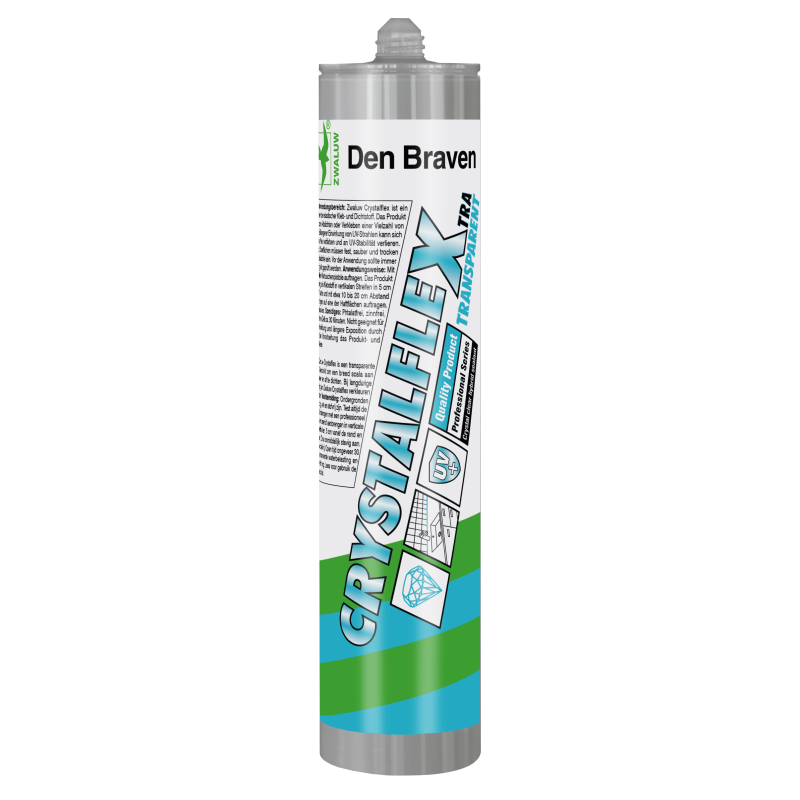 MASTIC COLLE CRYSTALFLEX TRANSPARENT 300 ML | DEN BRAVEN