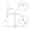 PINCE PISTON POUR TABLE DE SOUDAGE TCP | PIHER