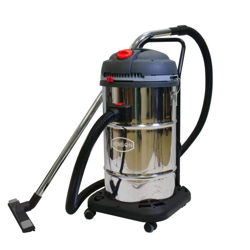ASPIRATEUR I652 EAU ET POUSSIERE CUVE INOX 65L-2 MOTEURS | RENSON